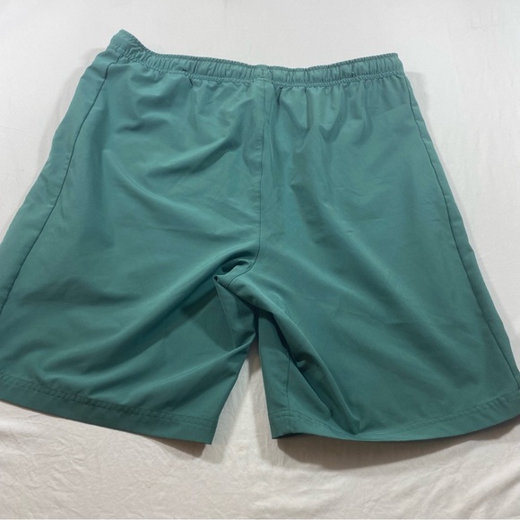32 Degrees Cool Shorts Men X large Hybrid pockets green drawstring elastic Waist - Picture 8 of 10